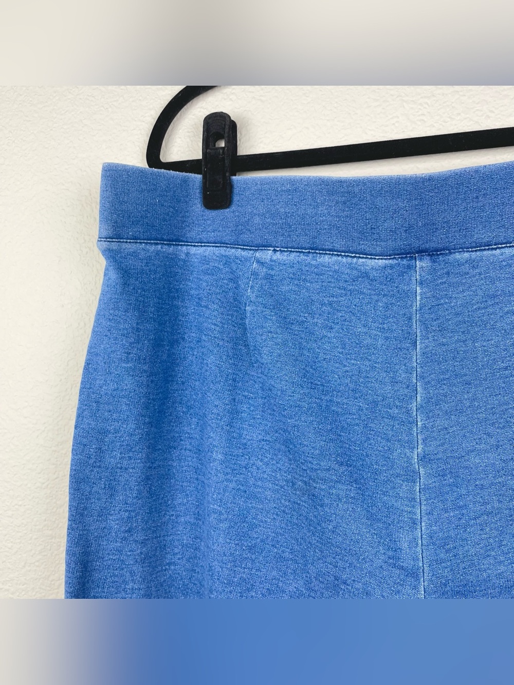 J.Jill Women's XL PureJill Indigo Cotton Pull On Capri Pants Pockets Casual - Picture 11 of 16